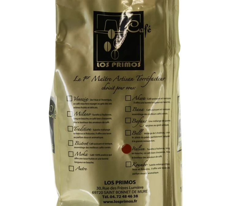Café En Grains Italien - 1Kg - Los Primos – Image 2