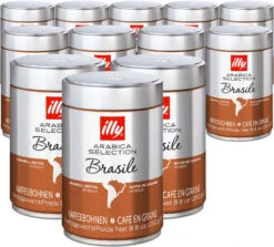 Café En Grains Illy Monoarabica Brasile - 12x250 G