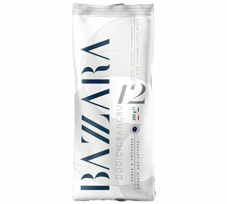 250g Café En Grain Dodicigrancru 100% Arabica - BAZZARA