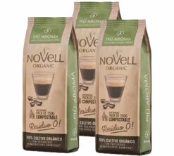 3x250g Café En Grain Più Aroma - Novell