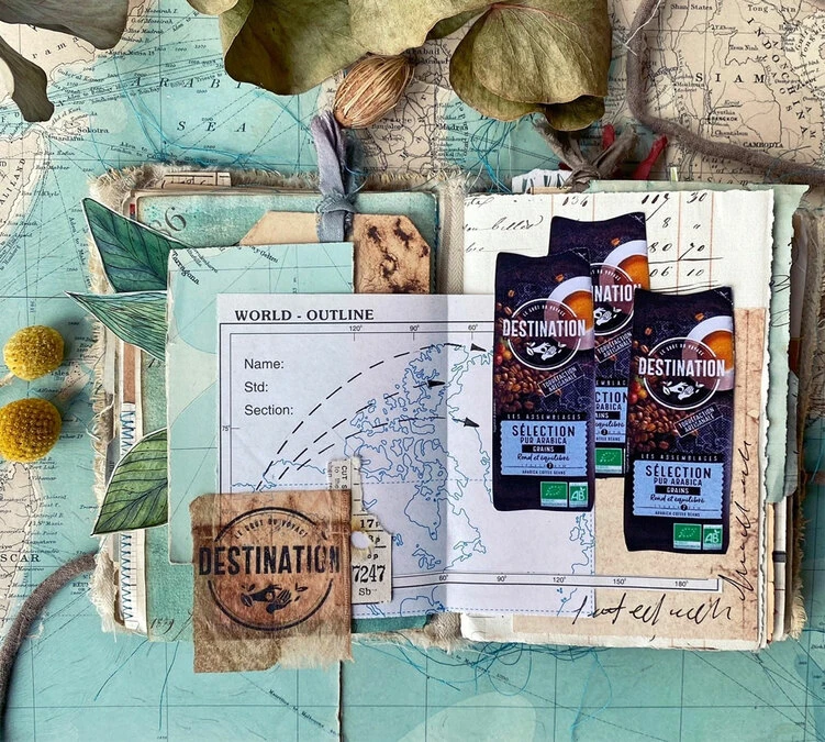 250 G Café En Grain Décaféiné N°9 Bio - Destination – Image 2