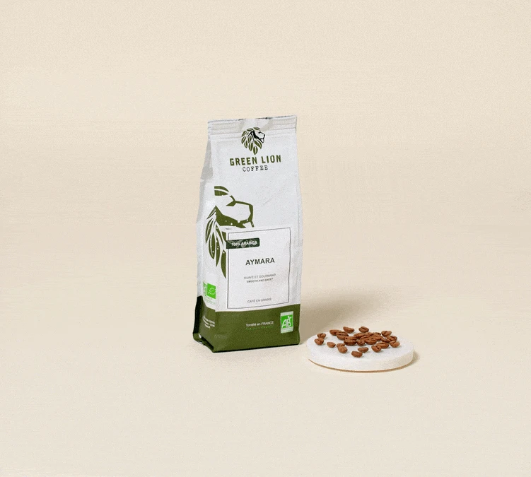 1 Kg Café En Grain Bio Aymara - Green Lion Coffee – Image 2