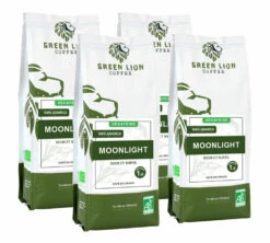 4x250g Café En Grain Bio - Moonlight - GREEN LION COFFEE