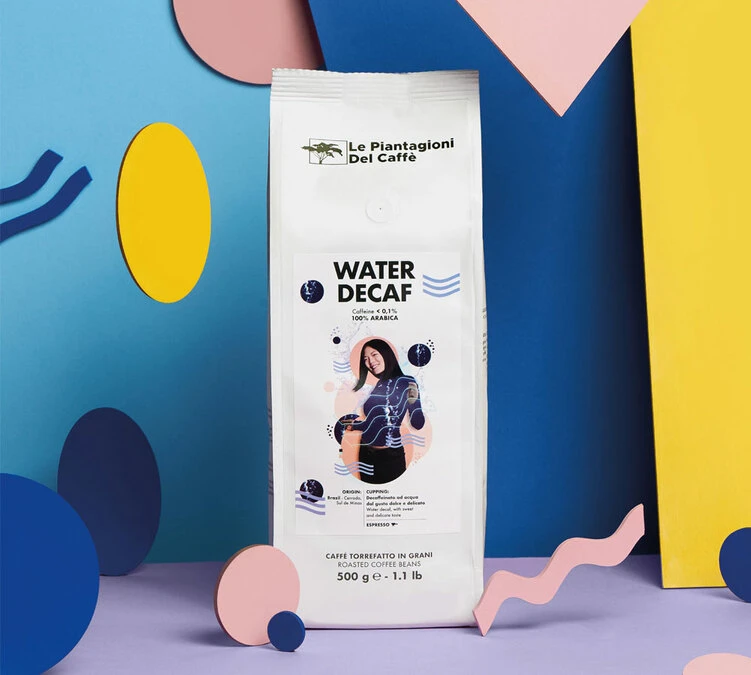 500 G - Café En Grain Décaféiné Water Decaf - LE PIANTAGIONI DEL CAFFE – Image 2