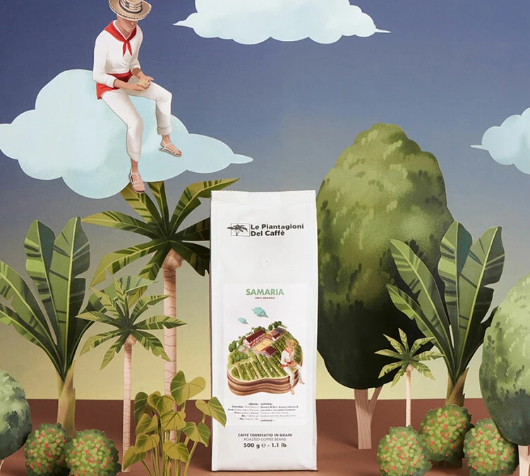 250 G- Café En Grain Samaria - LE PIANTAGIONI DEL CAFFE – Image 2