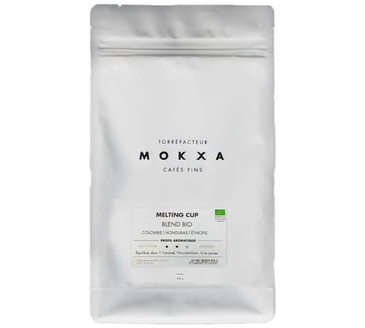 250 G Café En Grain Bio Melting Cup - MOKXA