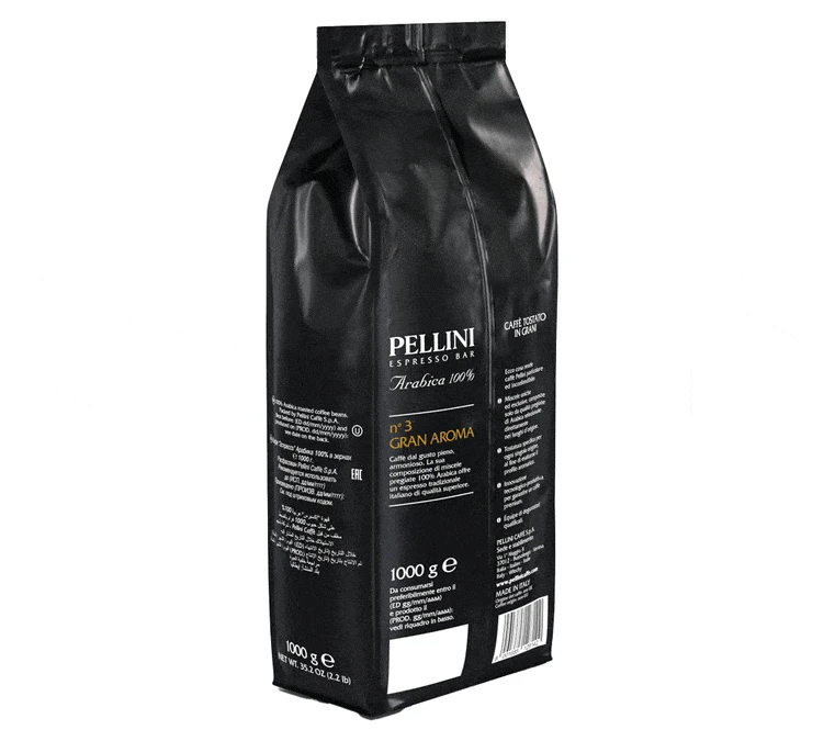1kg Café En Grain Gran Aroma N°3 - PELLINI – Image 5