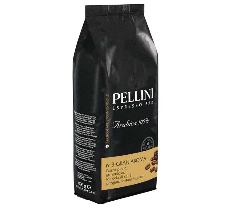 1kg Café En Grain Gran Aroma N°3 - PELLINI – Image 3