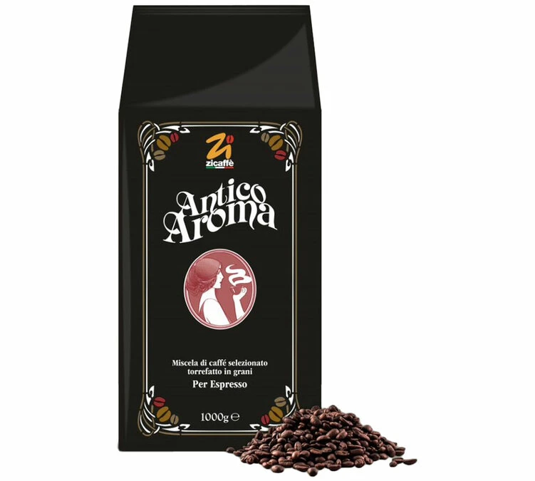 1kg Café En Grain Antico Aroma - Zicaffè