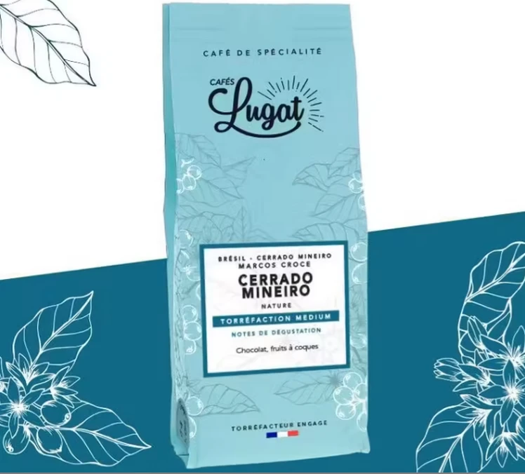 1kg Café En Grain Brésil Cerrado Mineiro - CAFES LUGAT – Image 2