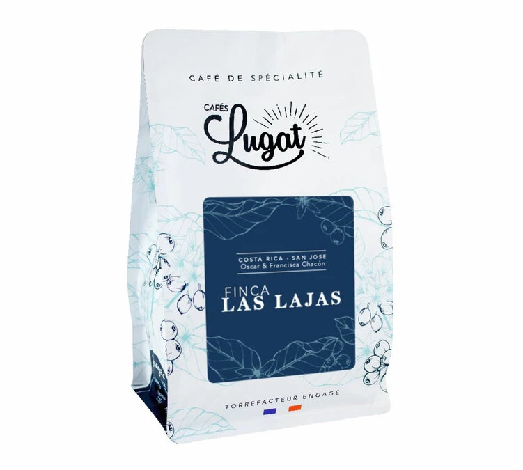 200g Café En Grains Finca Las Lajas - CAFES LUGAT