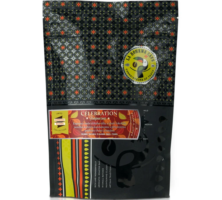 Café En Grains - Célébration 100% Arabica- La Bohème Café - 226g