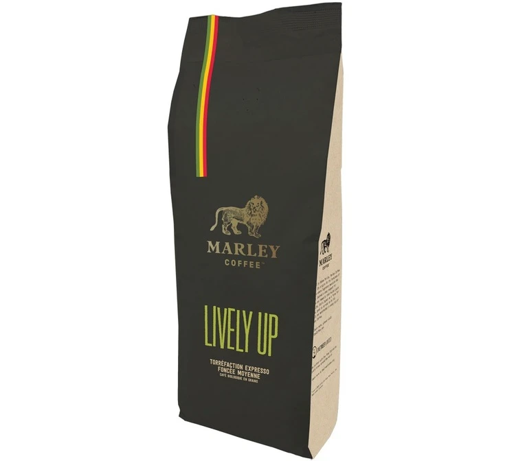 Café En Grain Bio Marley Coffee Lively Up! - 1kg