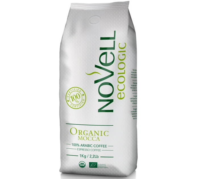 Café En Grains Novell Organic Mocca - 100% Arabica - 1kg