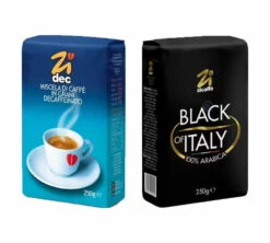 Pack Café En Grains Black Of Italy + Décaféiné - ZICAFFE